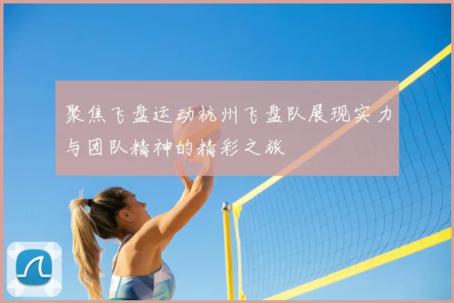 聚焦飞盘运动杭州飞盘队展现实力与团队精神的精彩之旅