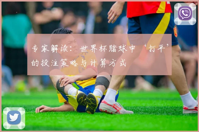 专家解读:世界杯赌球中‘打平’的投注策略与计算方式