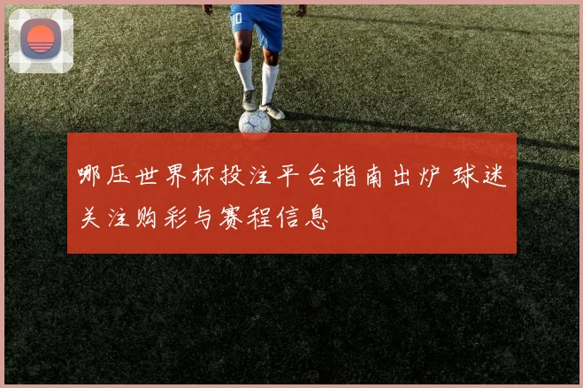哪压世界杯投注平台指南出炉 球迷关注购彩与赛程信息